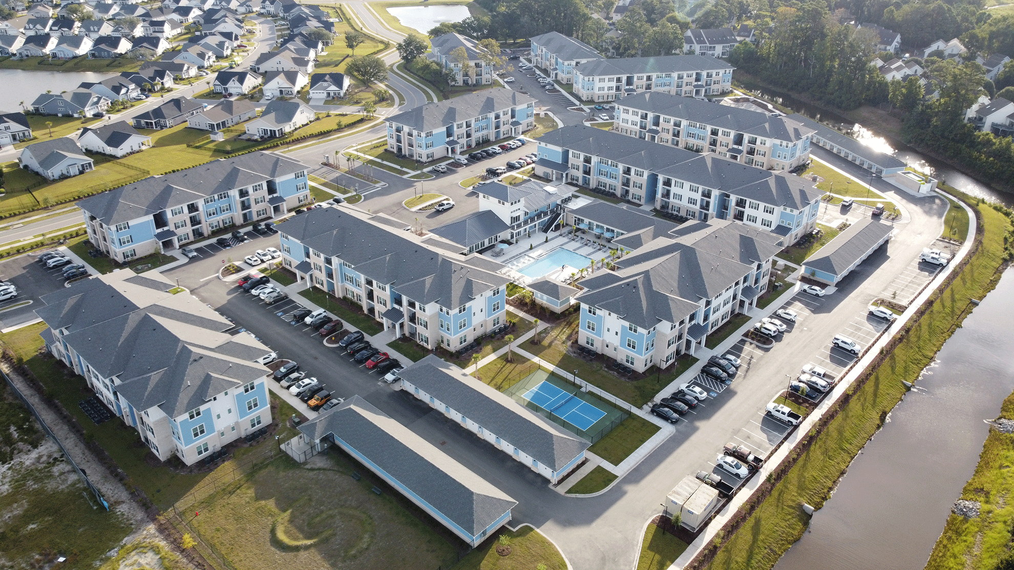 Banks at Bridgewater | ARCO Construction Company Project, Little River, South Carolina